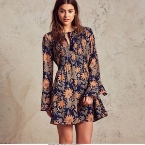 Tularosa Audrey Dress in Himalayan Floral